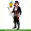 Male Vampire Count Dracula halloween cosplay dress party game costume