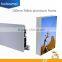 New arrival customize size frameless backlight led light box