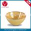 copper serving bowl and fancy golden bowl
