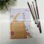 cute cartoon pocket paper notebook,four lined paper line notebook