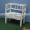 A Drawer White Antique Curved Wood Chairs