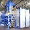 Sand peening room for large Metal Blasting