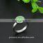 Fashion high qualty woman opal jewelry Ring 316L Stainless steel Cat's eyes stone rings
