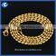 jewellry 2016 hot sale 18k gold color ball chain necklace