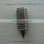DIN914 Stainless Steel Hexagon Socket Set Screws With Cone Point