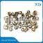 PEX pipe brass fittings elbow with seat/Brass threaded elbow with plate