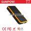 SUNPOW jump start car battery pack 12000mah power bank jump starter