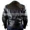 Golden Buttons Motorcycle Men Leather Custom Man Jackets