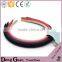 2016 new design cute kids hair accessories striped headbands head wrap ideas for short