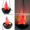 Simulation fire flame light
