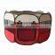 Folding Dog Pen With Sunshade
