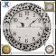 European Mosaic wall clock home decoration