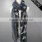 Printed Polyester Voile For Women SCARF Brown AZO free BSCI and SEDEX audited