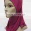 H311 plain small girl hijab,muslim scarf, can order all white