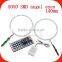 Competitive price DC12v Epistar chips White PCB full circle 140mm RGB LED SMD 5050 SMD Angel Eye China led light