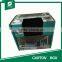 BEAUTIFUL COSMETICS PACKAGING GREEN CARTON BOX WITH WINDOW
