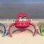 2016 new design OEM plastic feeding product cartoon baby bottle with two color handle