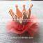 2014 cute crown children's hair accessories baby hair clips jewel