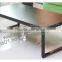 New Design Lacquer MDF and Steel Stand High Quality Coffee Tables for Home Furniture