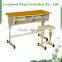 Used School Desks Chaep Cheap School Teacher Desk College School Chair Desk Set student desk with cheap price