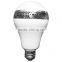 New desigh LED music light, E27 bluetooth led bulb with speaker