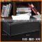 Festive red leather tissue box tray pumping creative fashion high-grade leather tissue box napkin box home