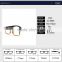 Brand Fashion Optical Glasses Frame Women Clear Lens Optik Tag Nerd Glasses China Myopia Eye Glasses Frames for Women CC5085