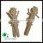 DIY wooden craft shaped sticks