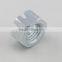 Blue white zinc Hexagon slotted and castle nuts GB6178
