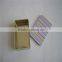 ISO certificated promotional square metal soap tin can