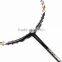 OEM graphite one-piece badminton racquet