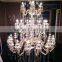 Various Classical European Cooper/Glass/Wooden Crystal Chandelier light Table lamp Floor lamp for hotel Project