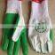 China famous Cotton 10 G rubber coated work safety gloves for Industria