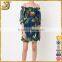 2016 Fashion off-shoulder print floral belt midi sleeve chiffon women mini dress                        
                                                                Most Popular