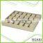 24 Slot Linen Jewelry Dispay Trays for Necklace and Pendant