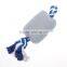 Short Plush Puppies Dog Toys Shape With Cotton Rope Brand New Cat Training Toys BB Squeaker Safe Non-toxic Dog Play Toys