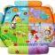 plush baby play mat , baby care play mat ,baby play gym mat