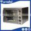 Guangzhou Professional High Efficiency Electric Bakery Equipment 2 Layers price of pizza oven