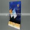 top quality plastic display shelf for cigarette display case