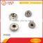 Custom metal 4 parts clothing snap fastener/button