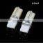 G9 6W 9W LED lamp 3014 SMD AC 200V 240V Sillcone body LED Corn Bulb 64LEDs 104LEDs Crystal Chandelier COB Spot light