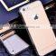 Luxury clear tpu aluminum mirror case for iphone 6, for iphone 6s/6s plus/5s tpu mirror case