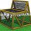 KAIQI GROUP high quality Wooden climbing playground equipment for sale with CE,TUV certification
