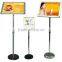 Ningbo Qianzhihe Aluminum Commercial Telescopic Snap Frame Poster Menu Stand