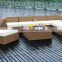 Manufacturer wholesale Outdoor Modern Rattan wicker Garden set / Outdoor wicker Furniture