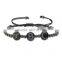 KJL-CZ0060 Anil Arjandas Men girl Fashion brand Bracelets with TBC Micro inlay zircon round beads