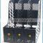 Black Plastic Three spaces ESD Folder with tray