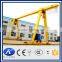 10 ton Single girder electric hoist gantry crane, steel factory crane