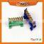 Din Rail Terminal Block Distribution Connector With Copper Earthing Bar