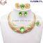 CJ1239(61-83) New arrival fashion elegant rhinestone crytal jewelry sets different design and different color for wedding/evenin
